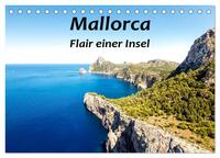 Mallorca - Flair einer Insel (Tischkalender 2025 DIN A5 quer), CALVENDO Monatskalender