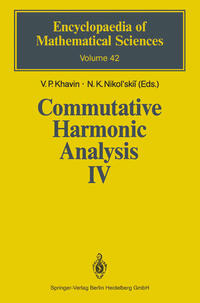 Commutative Harmonic Analysis IV