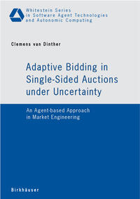 Adaptive Bidding in Single-Sided Auctions under Uncertainty