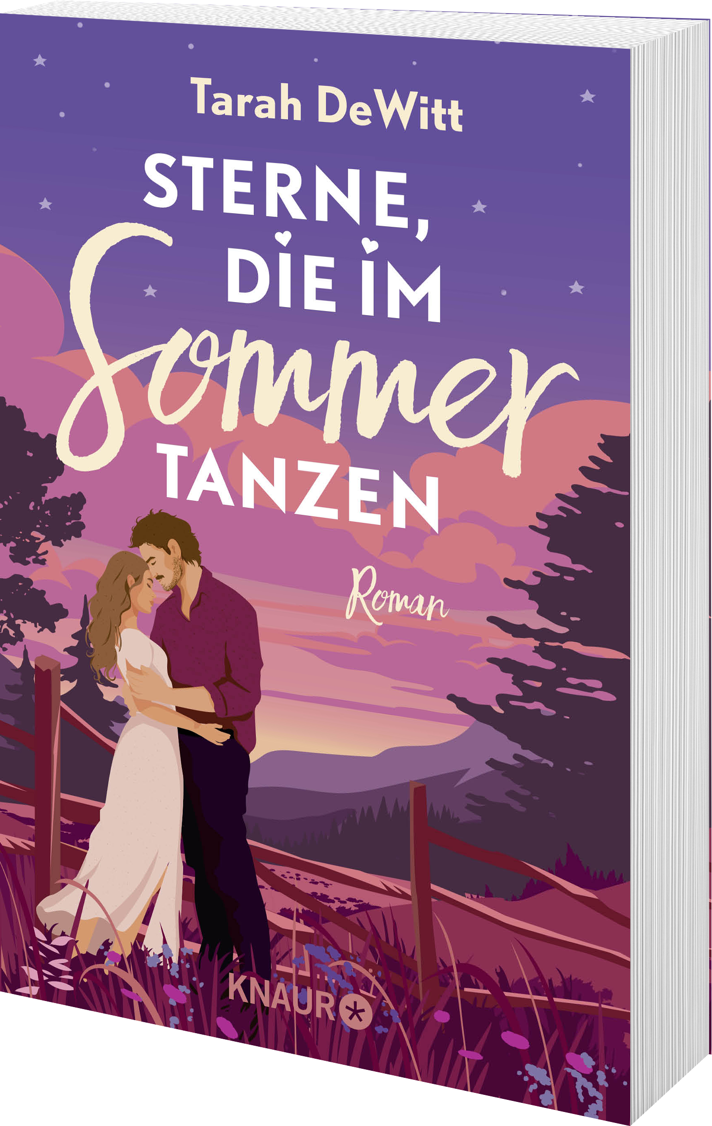 Sterne, die im Sommer tanzen