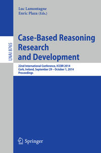 Case-Based Reasoning Research and Development