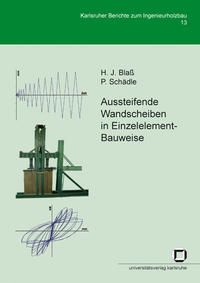 Aussteifende Wandscheiben in Einzelelement-Bauweise