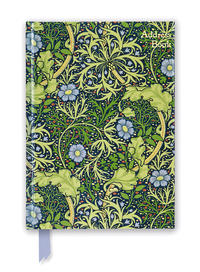 Adressbuch DIN A5: William Morris, Meeresalgen