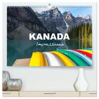 Kanada - Impressionen (hochwertiger Premium Wandkalender 2025 DIN A2 quer), Kunstdruck in Hochglanz