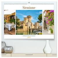 Sirmione - schönster Ort am Gardasee (hochwertiger Premium Wandkalender 2025 DIN A2 quer), Kunstdruck in Hochglanz