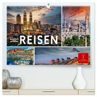 Endlich wieder reisen (hochwertiger Premium Wandkalender 2025 DIN A2 quer), Kunstdruck in Hochglanz