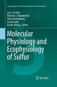 Molecular Physiology and Ecophysiology of Sulfur