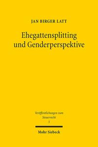 Ehegattensplitting und Genderperspektive