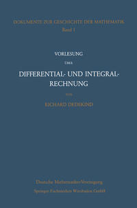 Vorlesung über Differential- und Integralrechnung 1861/62