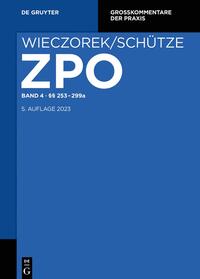 Zivilprozessordnung und Nebengesetze / §§ 253-299a