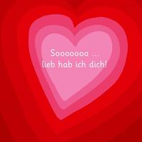 Sooooooo... lieb hab ich dich! - Illustriert von Adrienne Barman