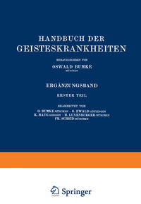 Handbuch der Geisteskrankheiten