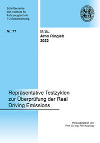 Repräsentative Testzyklen zur Überprüfung der Real Driving Emissions