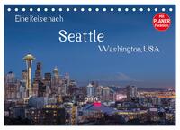 Eine Reise nach Seattle (Tischkalender 2025 DIN A5 quer), CALVENDO Monatskalender