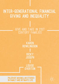 Inter-generational Financial Giving and Inequality