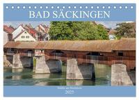 Bad Säckingen - Städtle am Hochrhein (Tischkalender 2025 DIN A5 quer), CALVENDO Monatskalender