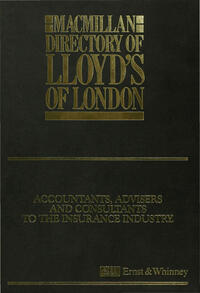 Macmillan Directory of Lloyd’s of London