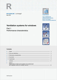 ift-Guideline LU-01engl/1 - Part 1 Performance characteristics