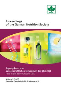 Proceedings of the German Nutrition Society - Volume 9 (2007)