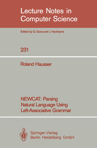 NEWCAT: Parsing Natural Language Using Left-Associative Grammar