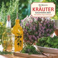 DUMONT - DUMONTS Kräuter Kalender 2025 Broschürenkalender, 30x30cm, Wandkalender mit Texten, Rezepten und nützlichen Tipps, mit Jahresübersicht 2026 und Schulferientabelle