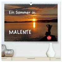 Ein Sommer in Malente (hochwertiger Premium Wandkalender 2025 DIN A2 quer), Kunstdruck in Hochglanz