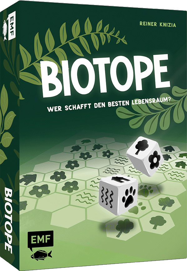 Würfelspiel: Biotope – Wer schafft den besten Lebensraum?