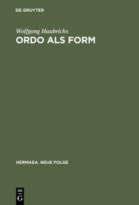 Ordo als Form