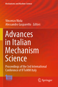 Advances in Italian Mechanism Science