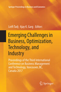 Emerging Challenges in Business, Optimization, Technology, and Industry