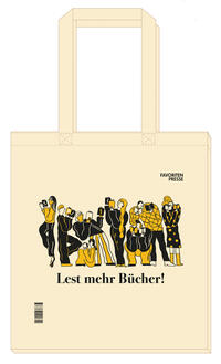 Künstlertasche „Lest mehr Bücher!“