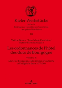 Les ordonnances de l’hôtel des ducs de Bourgogne