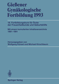 Gießener Gynäkologische Fortbildung 1993