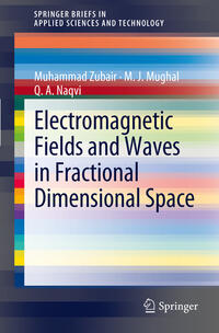 Electromagnetic Fields and Waves in Fractional Dimensional Space