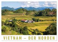 Vietnam - Der Norden (Wandkalender 2025 DIN A4 quer), CALVENDO Monatskalender