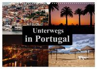 Unterwegs in Portugal (Wandkalender 2025 DIN A3 quer), CALVENDO Monatskalender