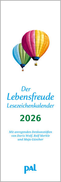 Der Lebensfreude-Lesezeichenkalender 2026