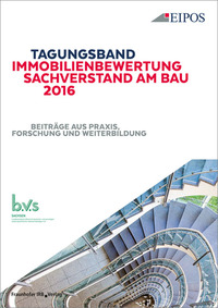 Tagungsband Immobilienbewertung und Sachverstand am Bau 2016