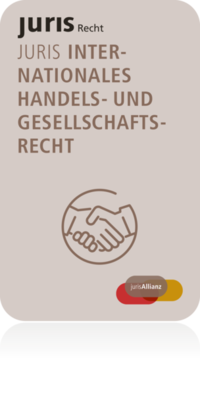 juris Internationales Handels- und Gesellschaftsrecht