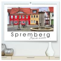 Spremberg - Perle der Lausitz (hochwertiger Premium Wandkalender 2025 DIN A2 quer), Kunstdruck in Hochglanz