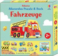 Allererstes Puzzle & Buch: Fahrzeuge