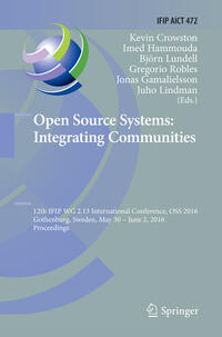 Open Source Systems: Integrating Communities