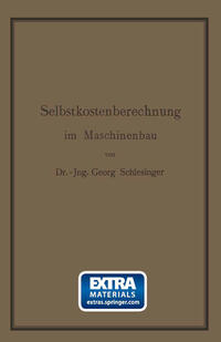 Selbstkostenberechnung im Maschinenbau