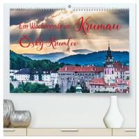 Ein Wochenende in Krumau (hochwertiger Premium Wandkalender 2025 DIN A2 quer), Kunstdruck in Hochglanz