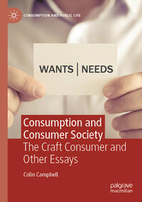 Consumption and Consumer Society