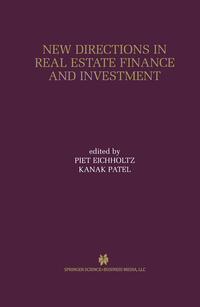 New Directions in Real Estate Finance and Investment