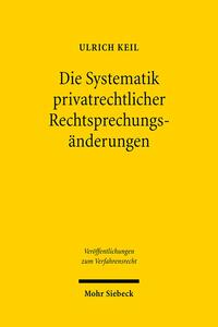 Die Systematik privatrechtlicher Rechtsprechungsänderungen