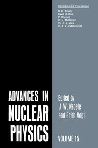 Advances in Nuclear Physics