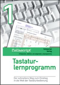 fiellascript Tastaturlernprogramm Band 1 grün