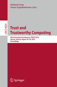 Trust and Trustworthy Computing